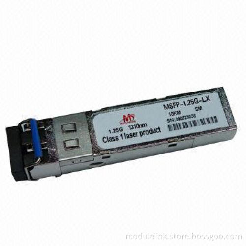 SFP Optical Transceiver, 1.25GB, 1,310nm, 20km, Industry Standard